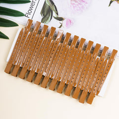 Bantoye metal alligator clip brown 3.35in highlights rustproof grip.