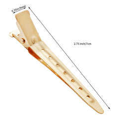 Bantoye rustproof metal duck bill clip in gold for long-lasting use.