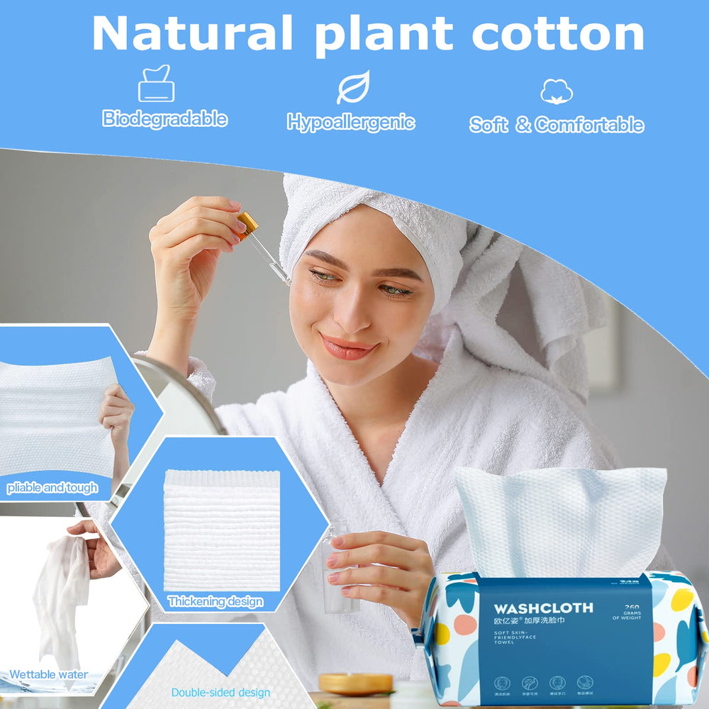 BanYakong 7-9 inch towels cover the entire face.