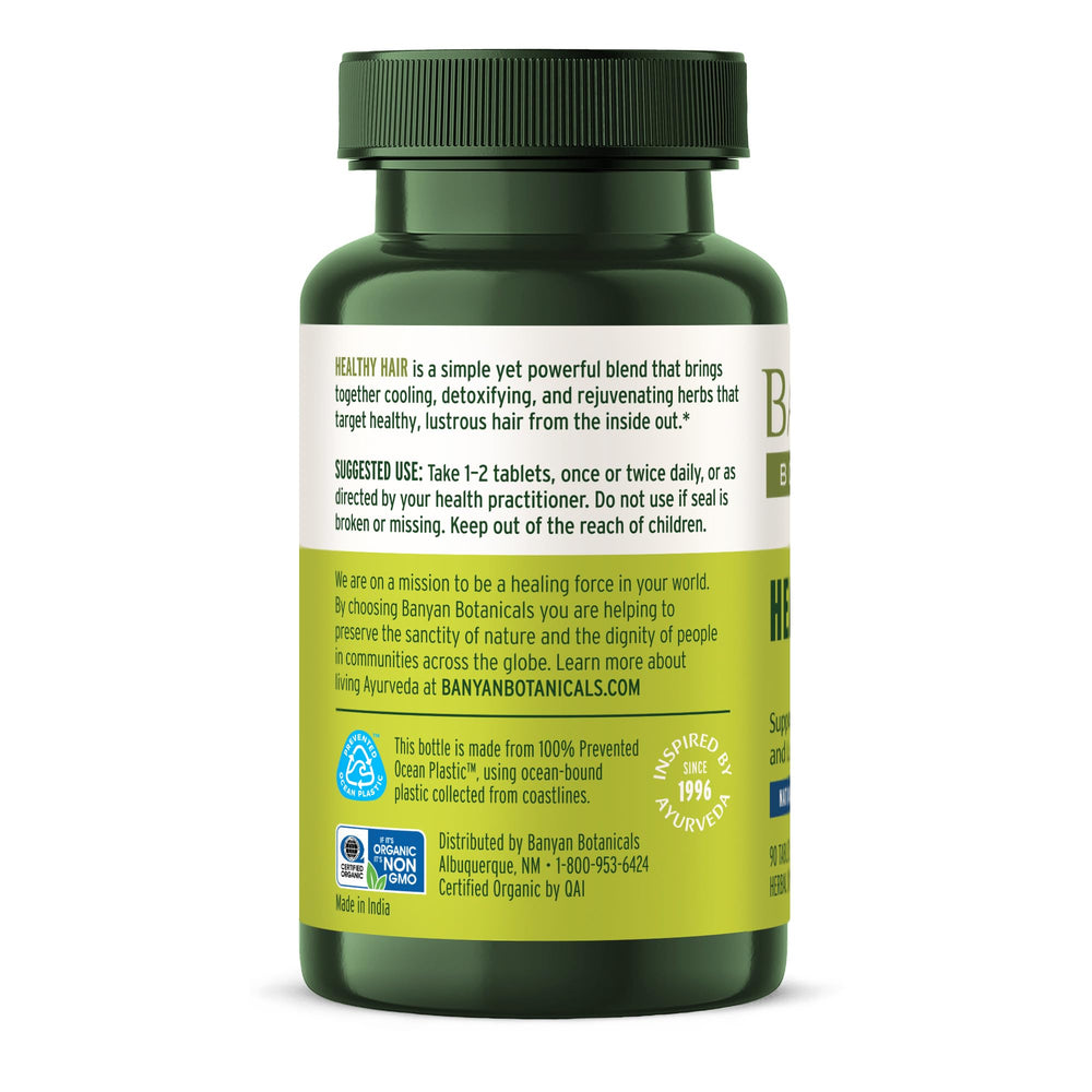 Banyan Botanicals third-party testing badge indicating safety and potency