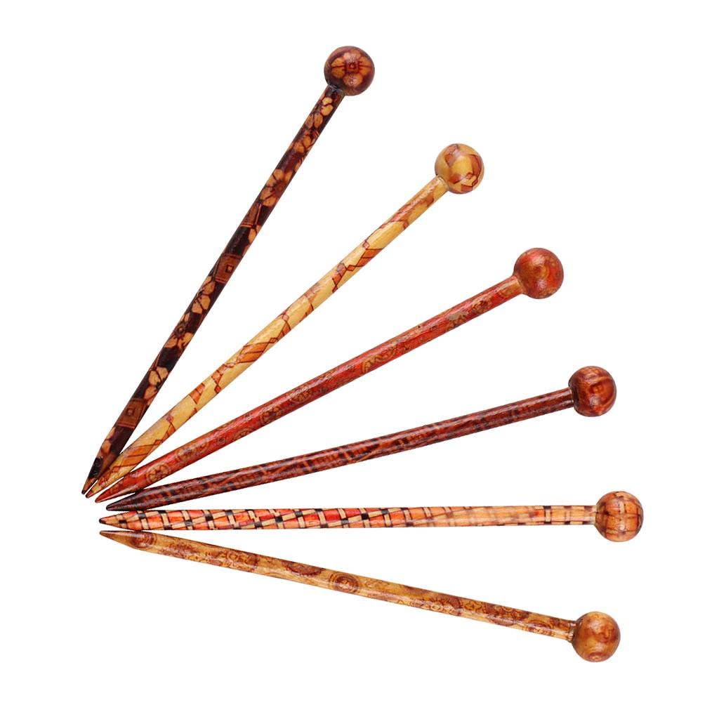 Baoblaze palillos para cabello 13 cm, ideal para moños y recogidos