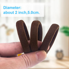 BAOLI large hair ties for thick hair, strong stretch and no damage.