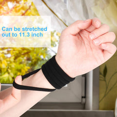 BAOLI large cotton elastics for thick hair provide secure all day hold