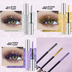 Baorder purple diamond mascara for a colorful, captivating lash look.
