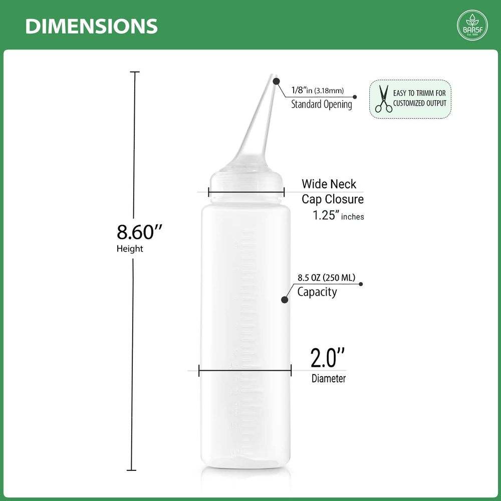 Bar5F applicator bottle featuring an angle-tip cap for controlled application.
