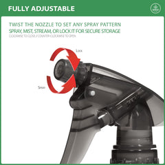 Bar5F ergonomic trigger sprayer bottle designed for comfortable hair color application.
