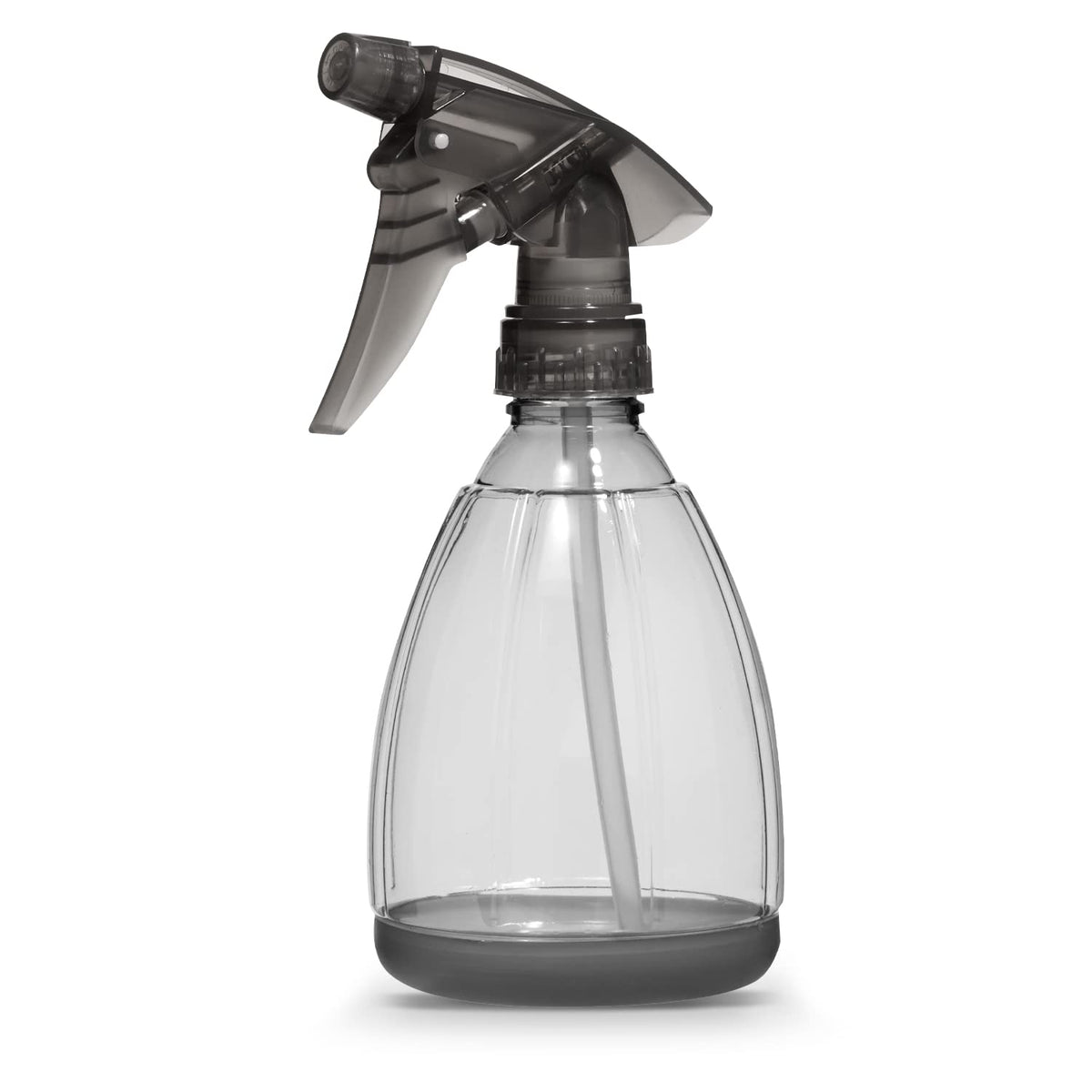 Bar5F plastic spray bottle 12oz with clear body for easy content visibility and precise spray control.