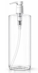 Bar5F pump bottle 32-ounce with clear view of contents for easy monitoring