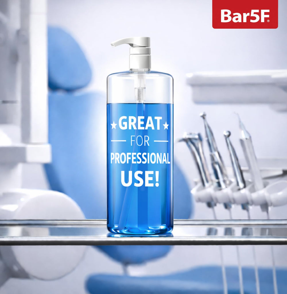 Bar5F BPA-free PETE1 plastic ensures safe, durable everyday use.