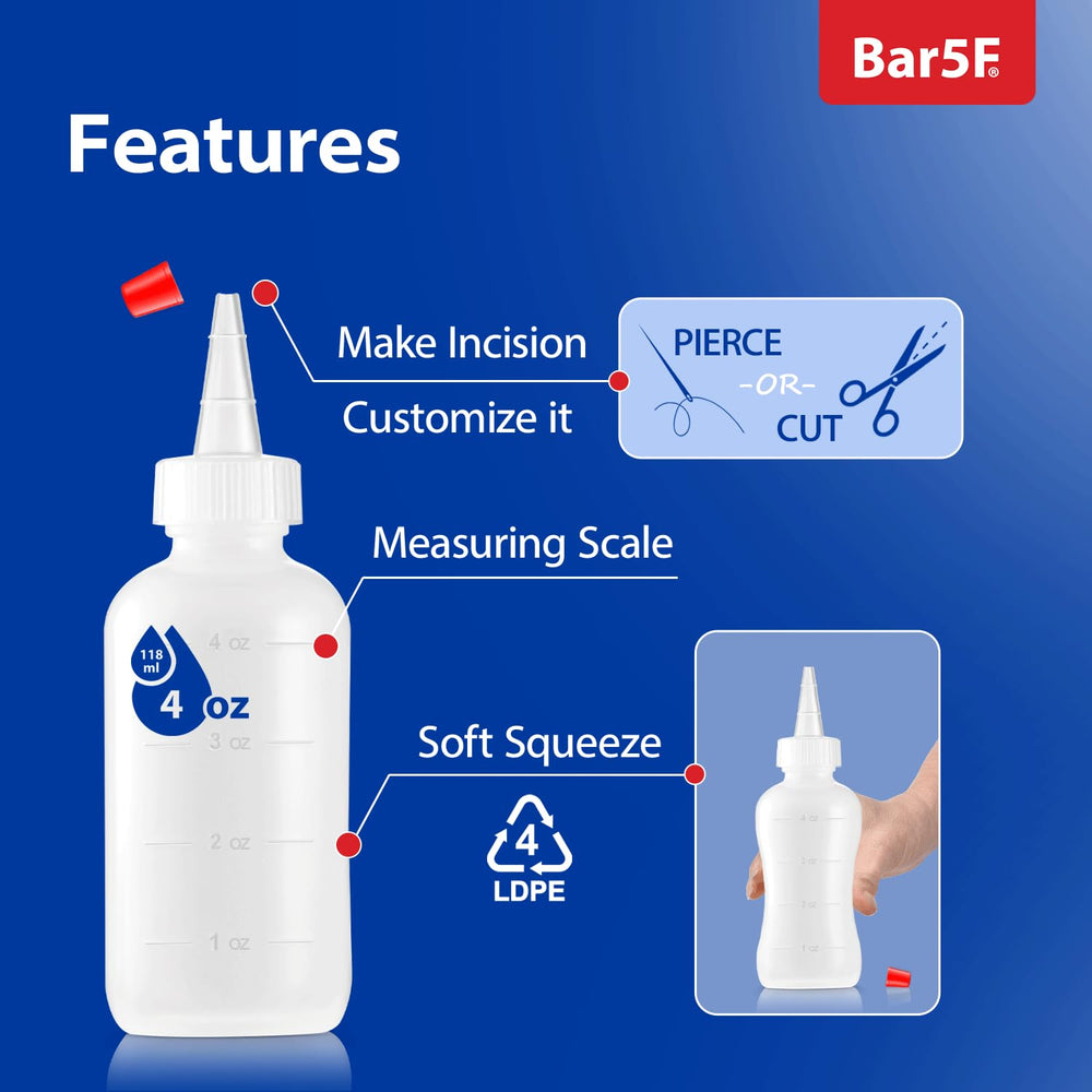 Bar5F scalp oil applicator evenly distributes product at roots