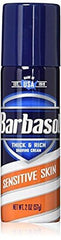 Barbasol Close Shave cream produces rich lather for a smooth, comfortable shave every day.