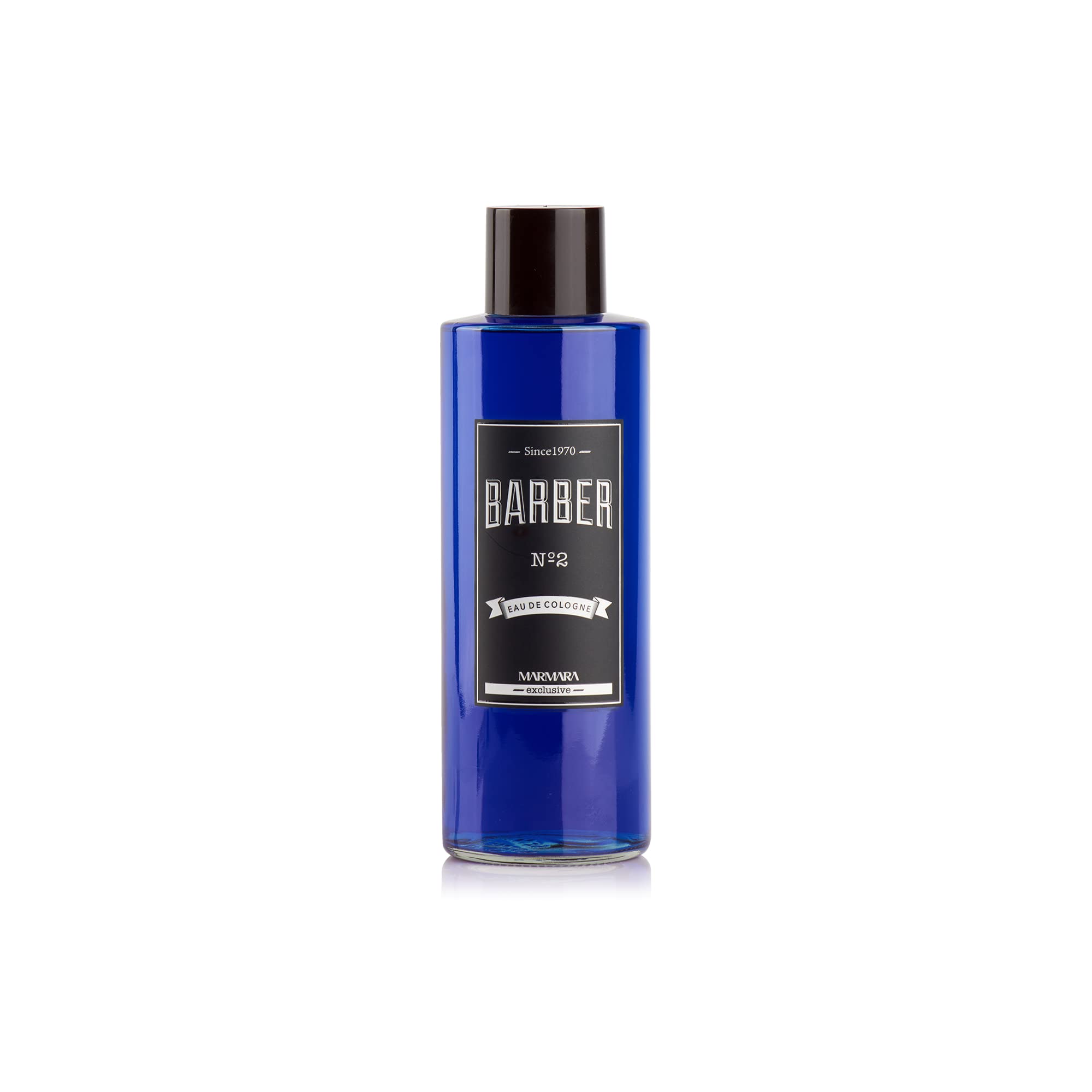 Barber Marmara Marmara Barber Cologne bottle offers long-lasting post-shave freshness.