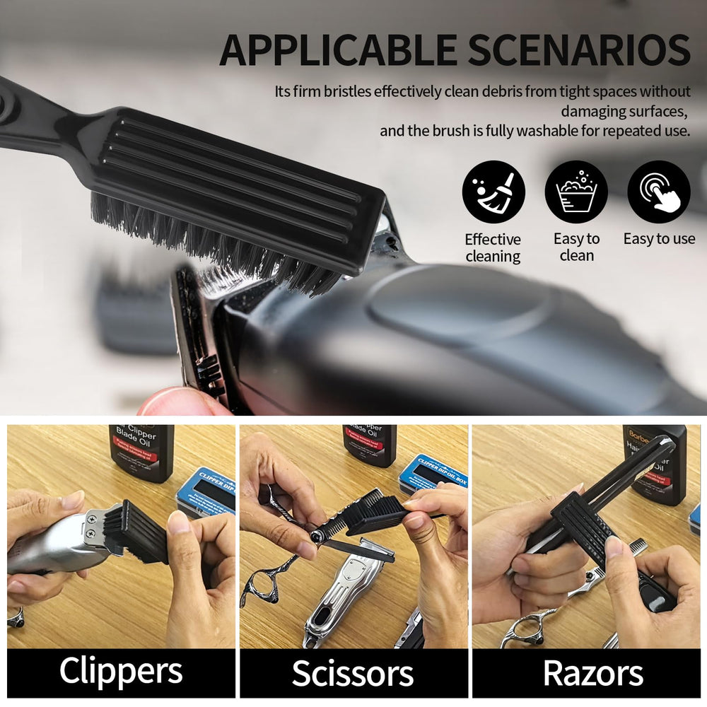 BarberTop colorless, odorless oil keeps blades cool and rust-free.