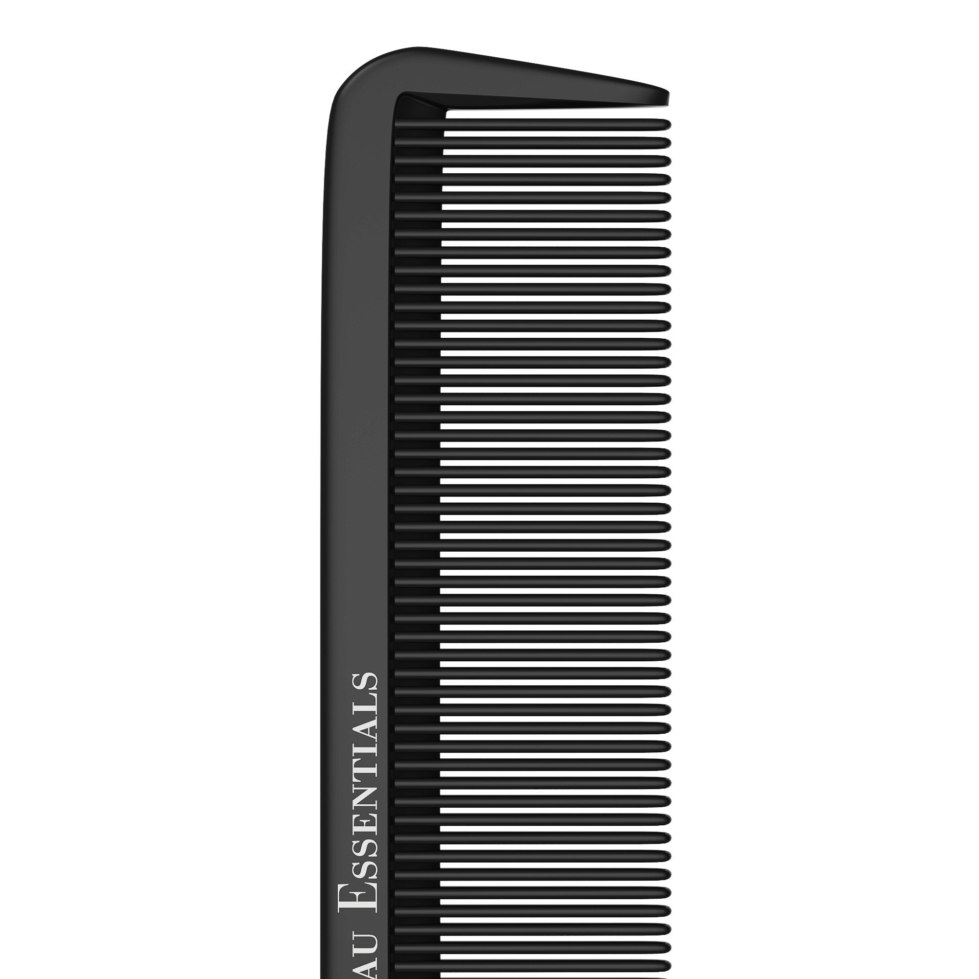 Bardeau Essentials dual-use tail comb for combing and backcombing versatility