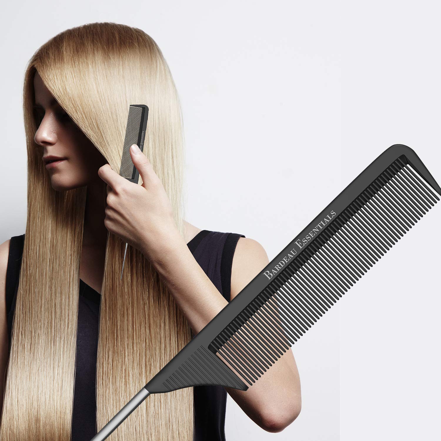 Bardeau Essentials lightweight tail comb designed for all hair types and quick styling