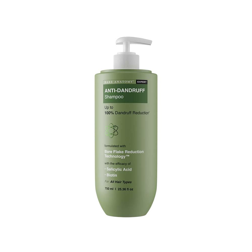 Bare Anatomy Expert champú anti caspa, botella, equilibrio del cuero cabelludo