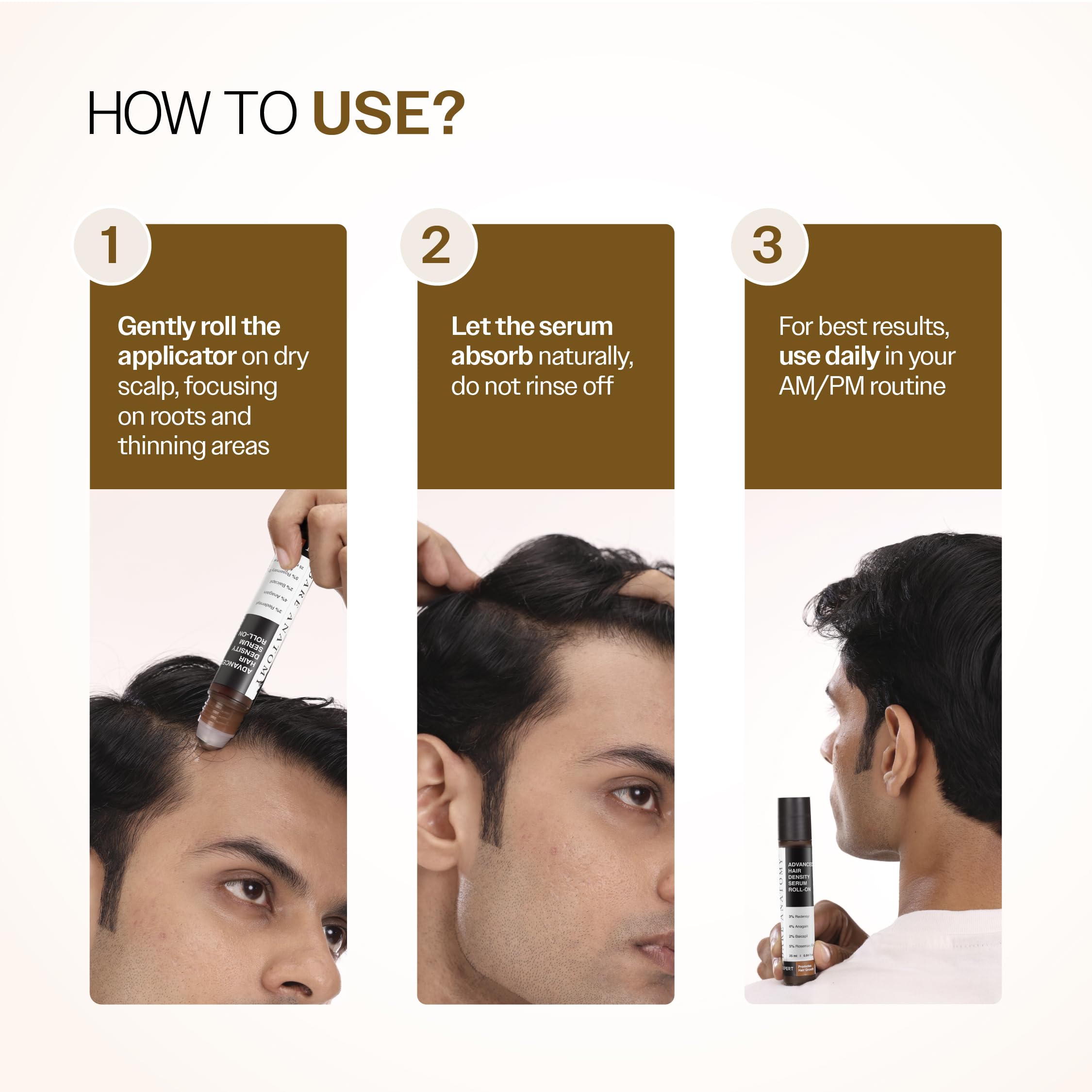Bare Anatomy Roll-On Densidad Avanzada, envase compacto para llevar contigo