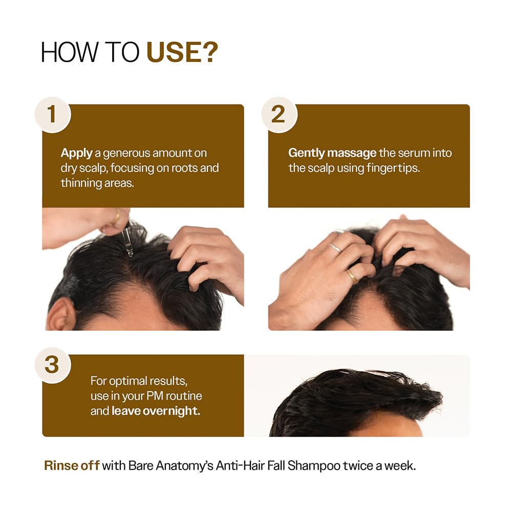 Bare Anatomy Suero romero, infusión natural para un cabello más resistente.