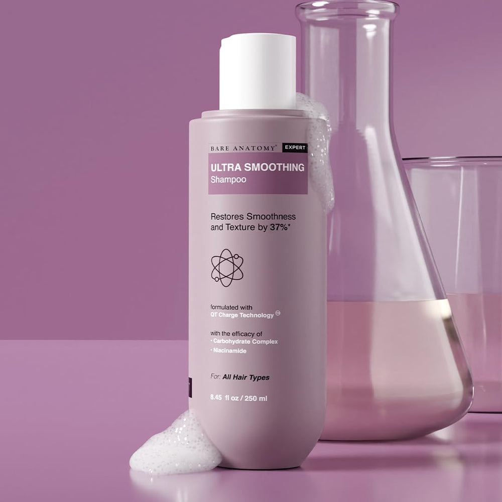Bare Anatomy Ultra Suavizado Champú: cabello seco se siente más suave y manejable.