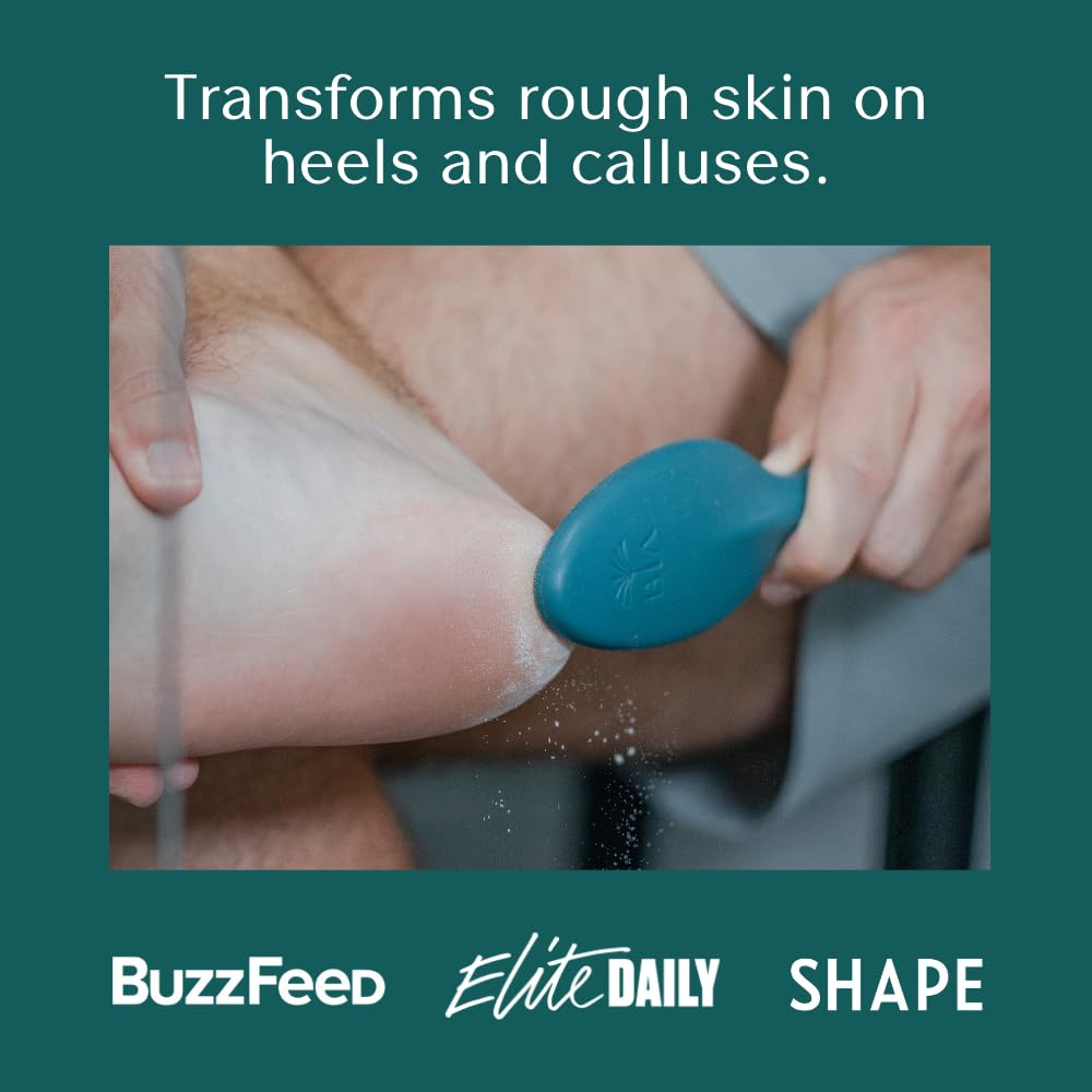 Bare August callus remover tool helps soften and reduce hard patches at home.