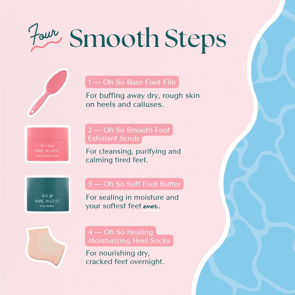 Bare August foot buffer keeps feet sandal-ready with daily use