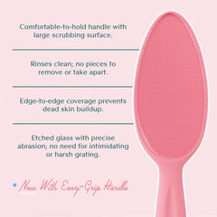 Bare August pedicure tool buffs dry patches for salon-like at-home care