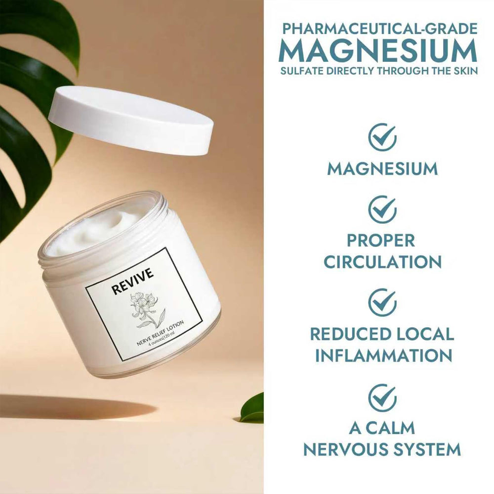 Ingredients of Bare Basics Revive Nerve Relief Cream arnica lavender aloe chamomile