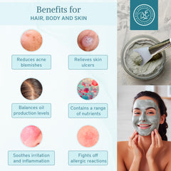 Bare Essentials Living bentonite clay for armpit detox and gentle exfoliation.