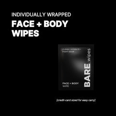 BARE Wipes portátil para gimnasio, limpieza rápida tras entreno.