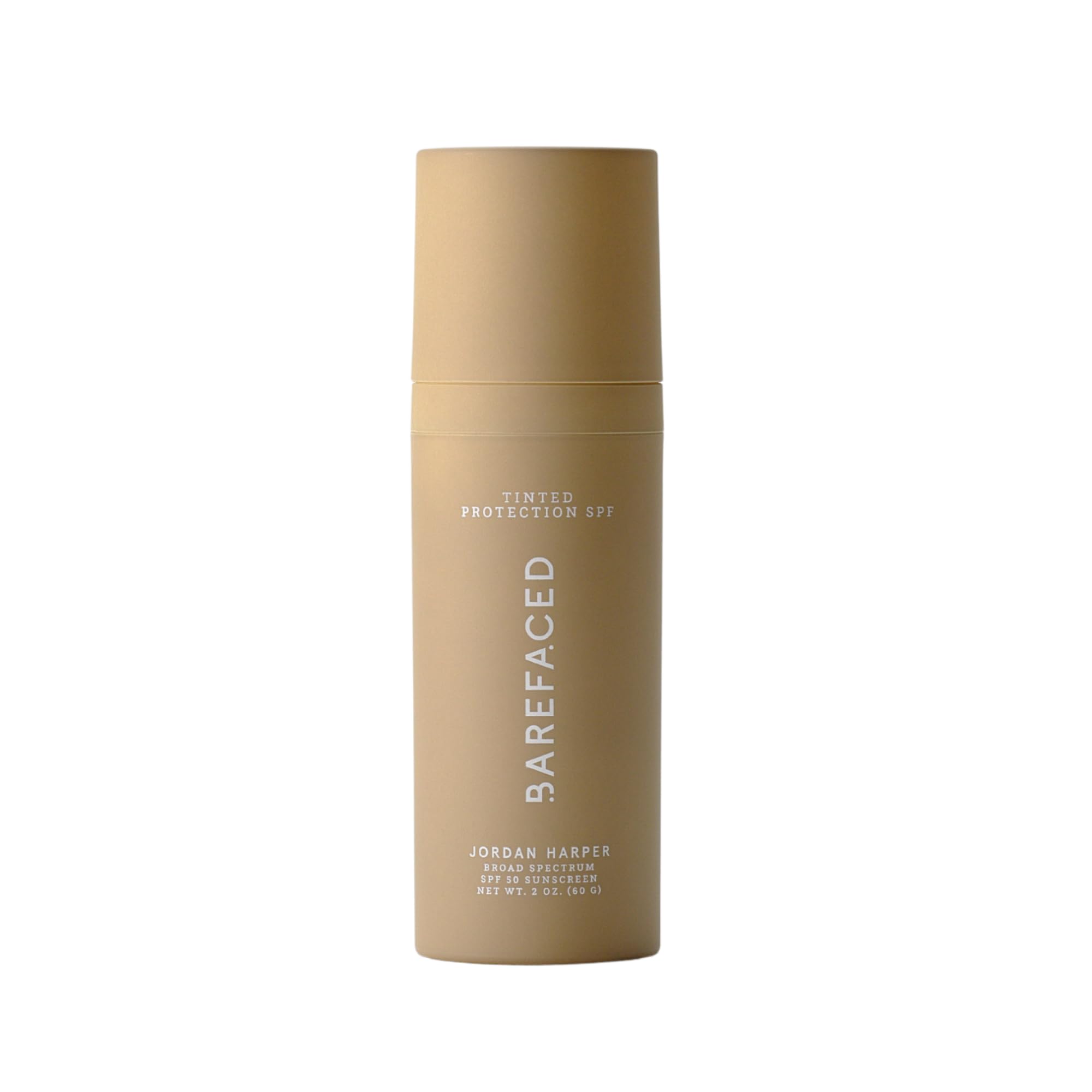 Barefaced Tinted Protection SPF 50+ bottle with mineral universal tint for daily sun defense