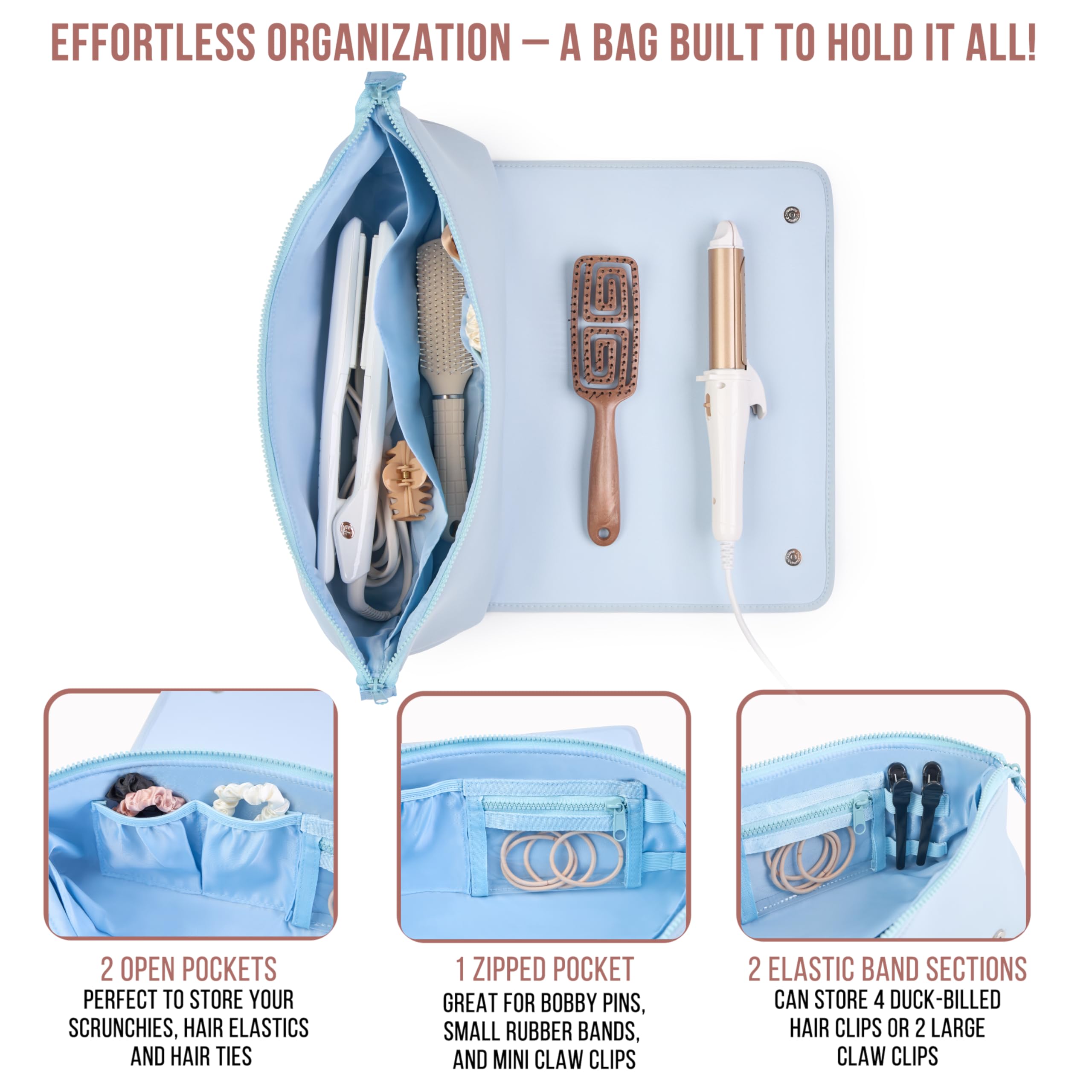 Barefoot Caribou travel bag shows brand compatibility with top tool brands