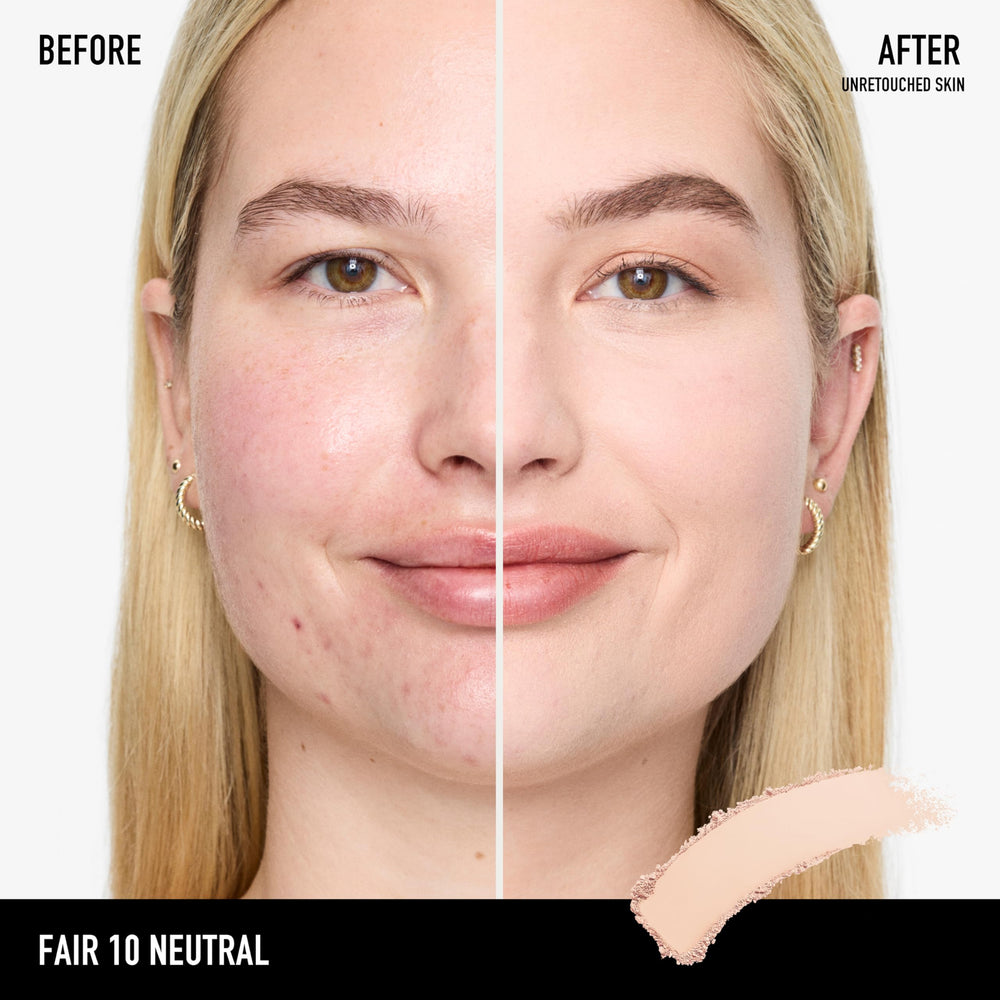 bareminerals barepro 24hr compact with powder, crease-proof full coverage for on-the-go touch-ups.