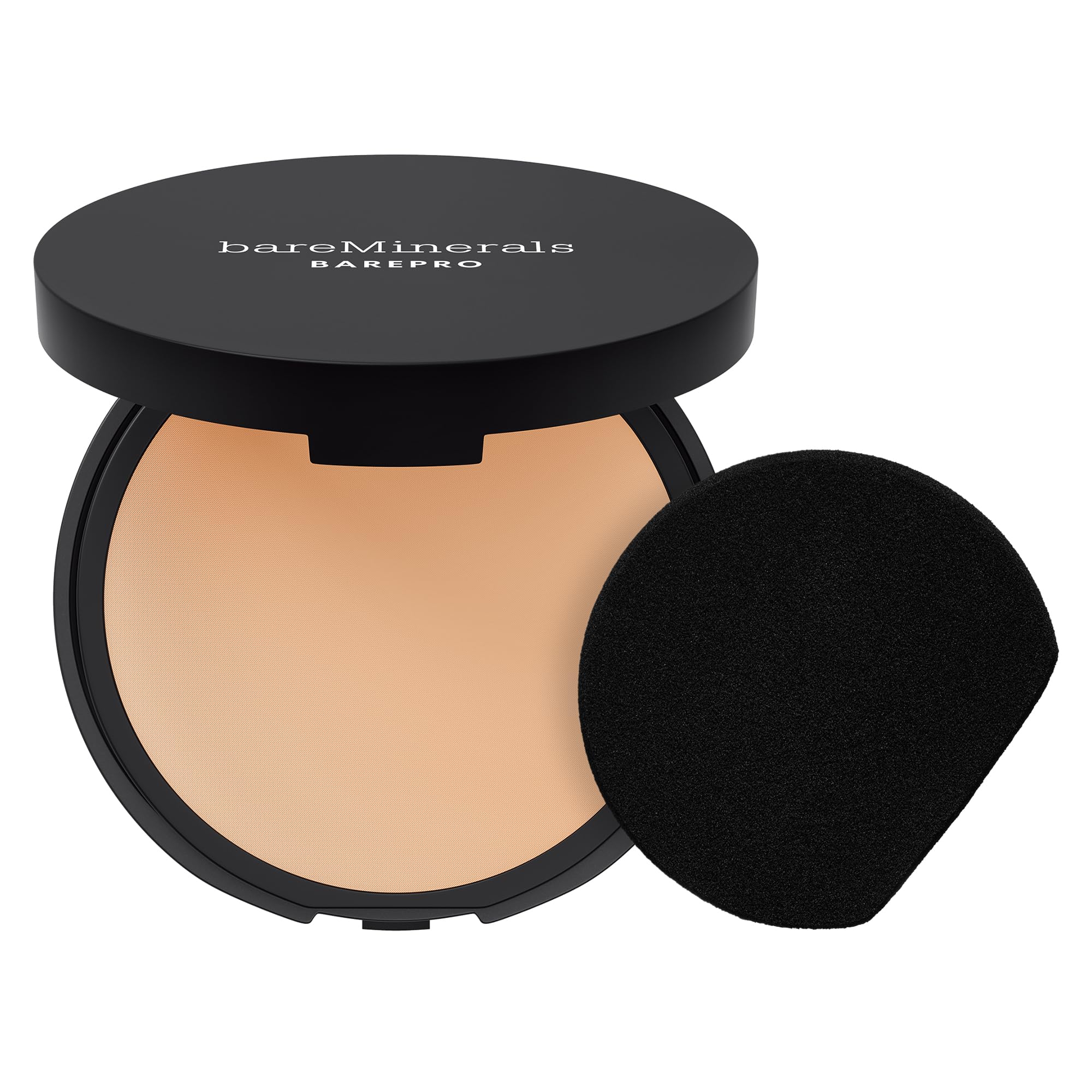 bareMinerals BarePro 24HR Matte Foundation compact with long wear and oil control.