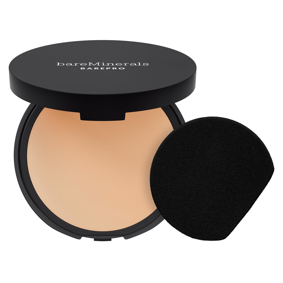 bareMinerals BarePro 24HR Matte Foundation compact with long wear and oil control.