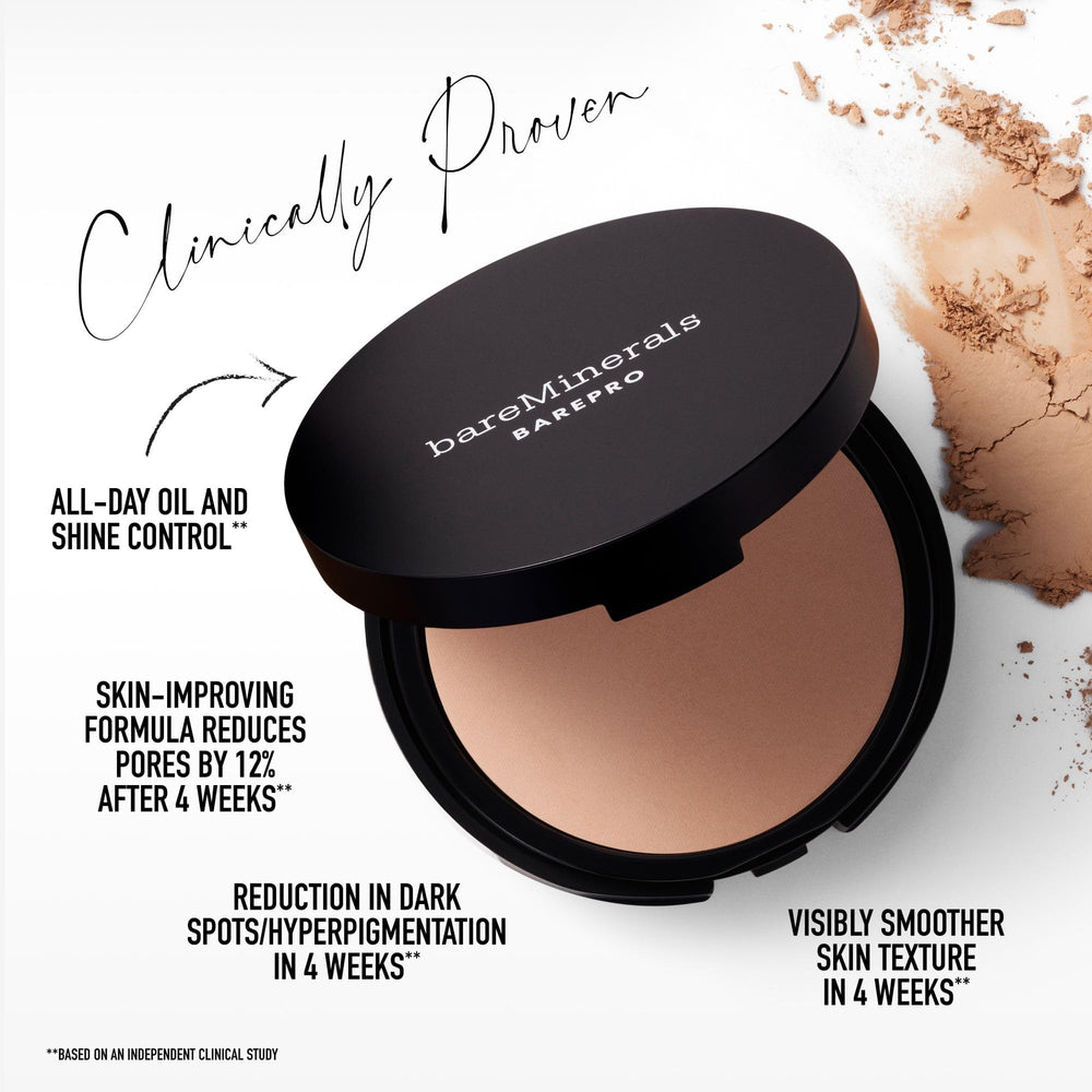 bareMinerals BarePro sponge included for quick full-coverage touchups