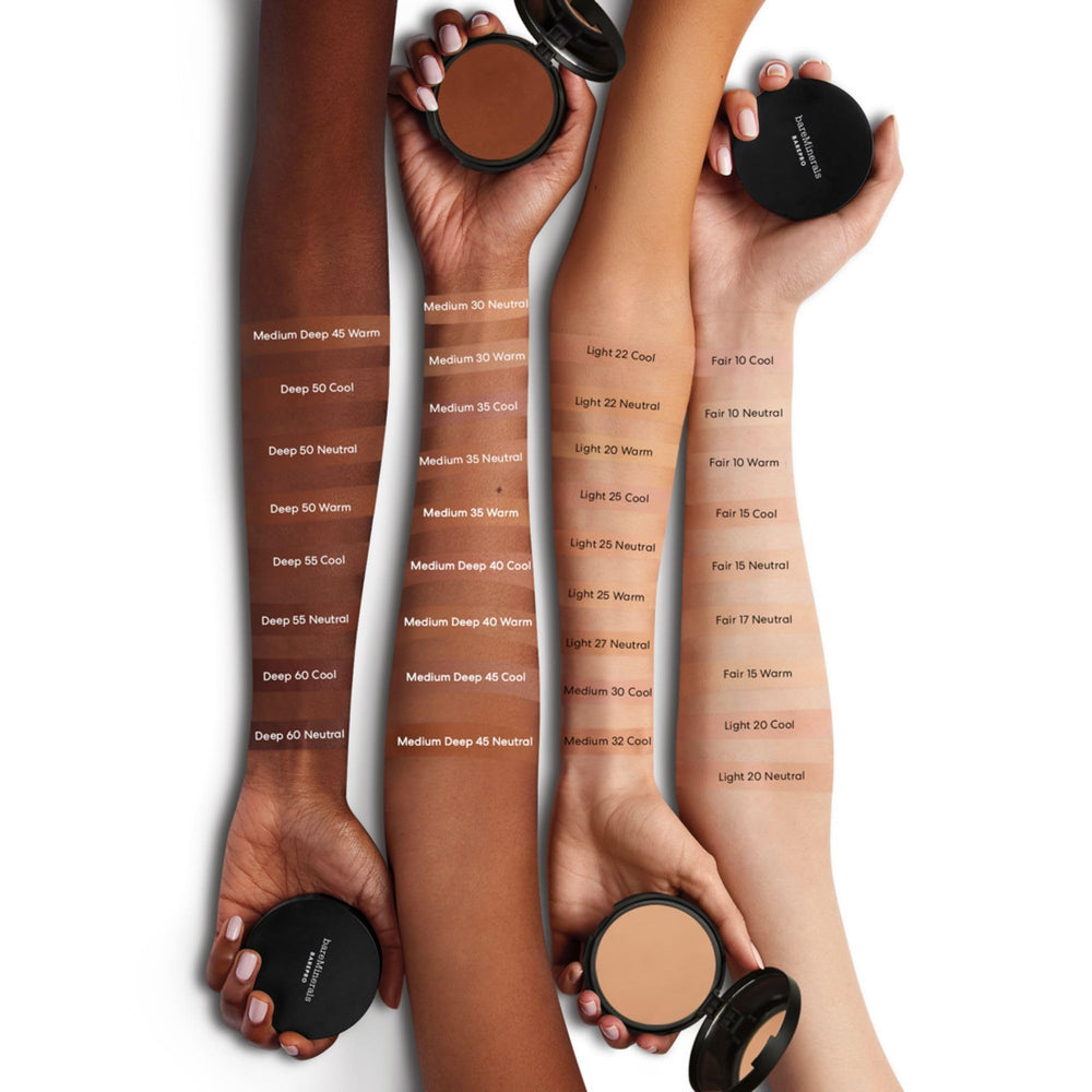 Bareminerals Barepro transfer-proof finish stays put through daily routines.
