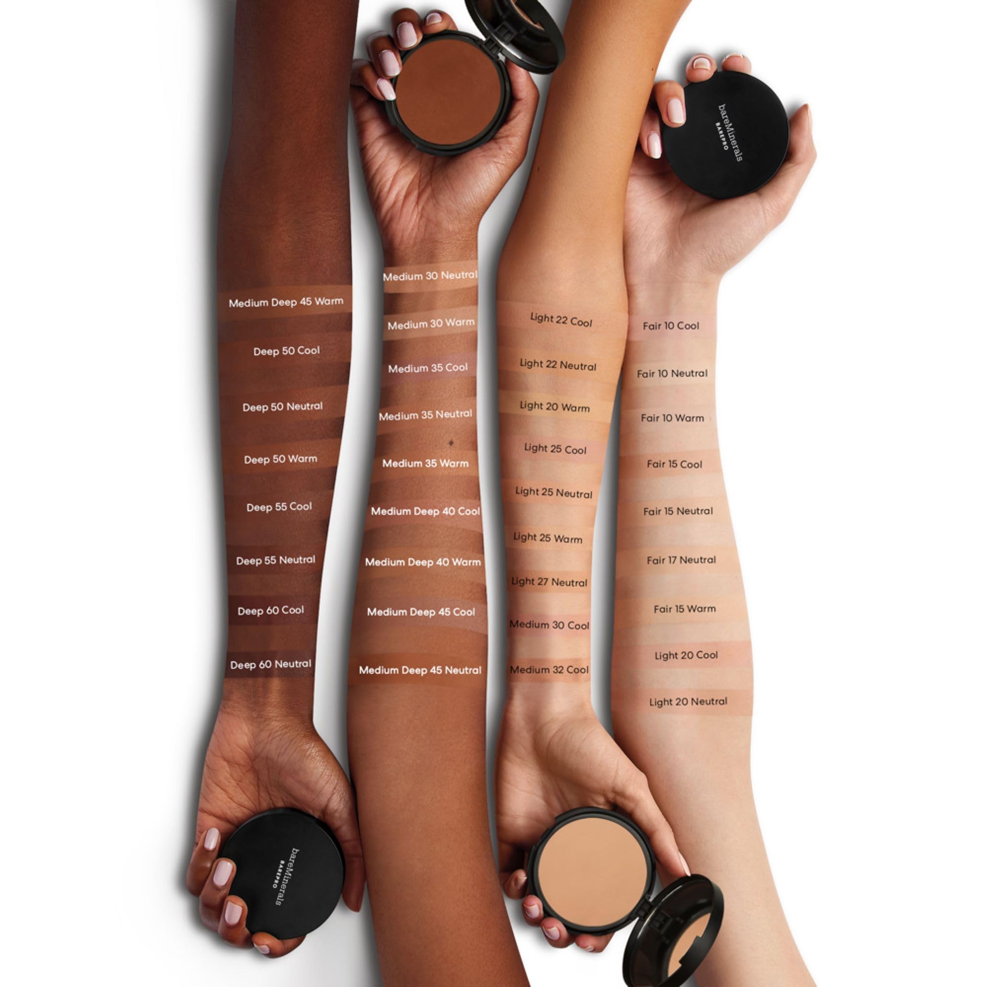 bareMinerals BarePro waterproof and sweat-proof formula in gym wear scenario.
