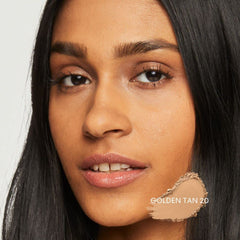 Application with brush demonstrates seamless blending and natural luminosity.