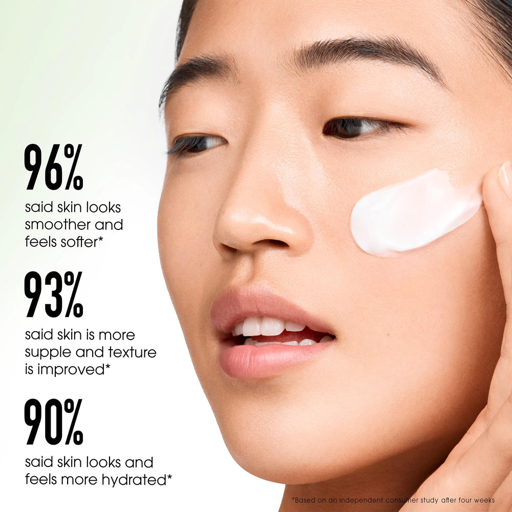 BareMinerals Butter Drench application massage demonstrates gentle coverage.