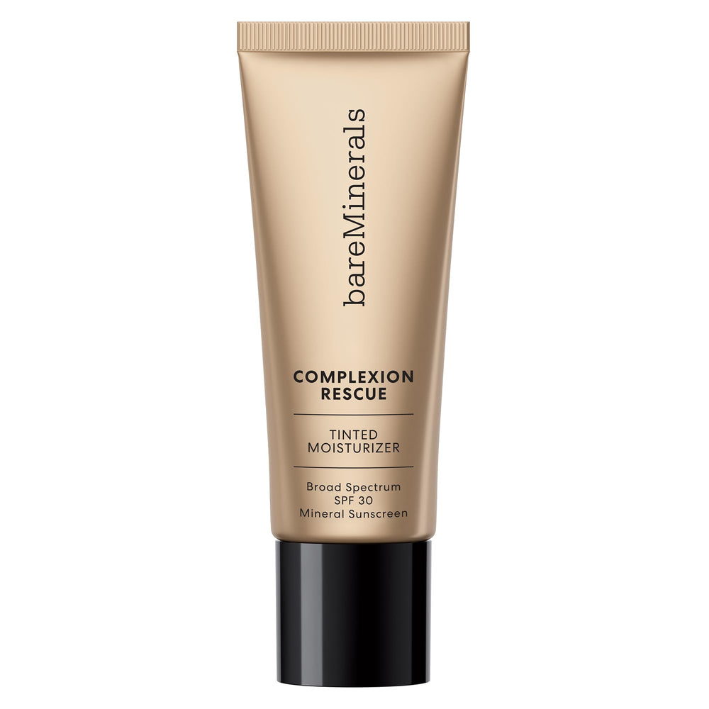 BareMinerals Complexion Rescue bottle pump enables easy daily hydration.