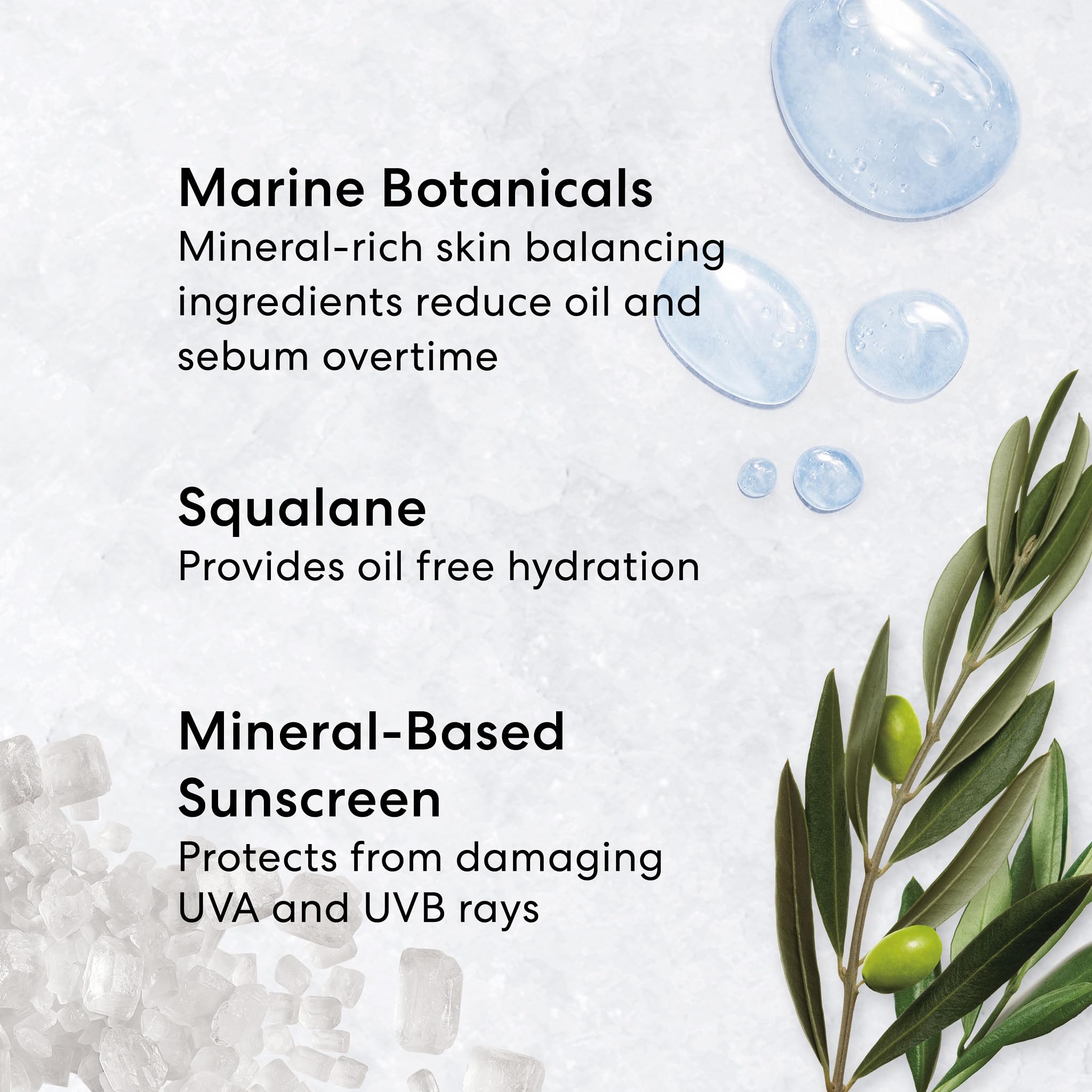 dabbing Complexion Rescue for a lightweight oil-free look.