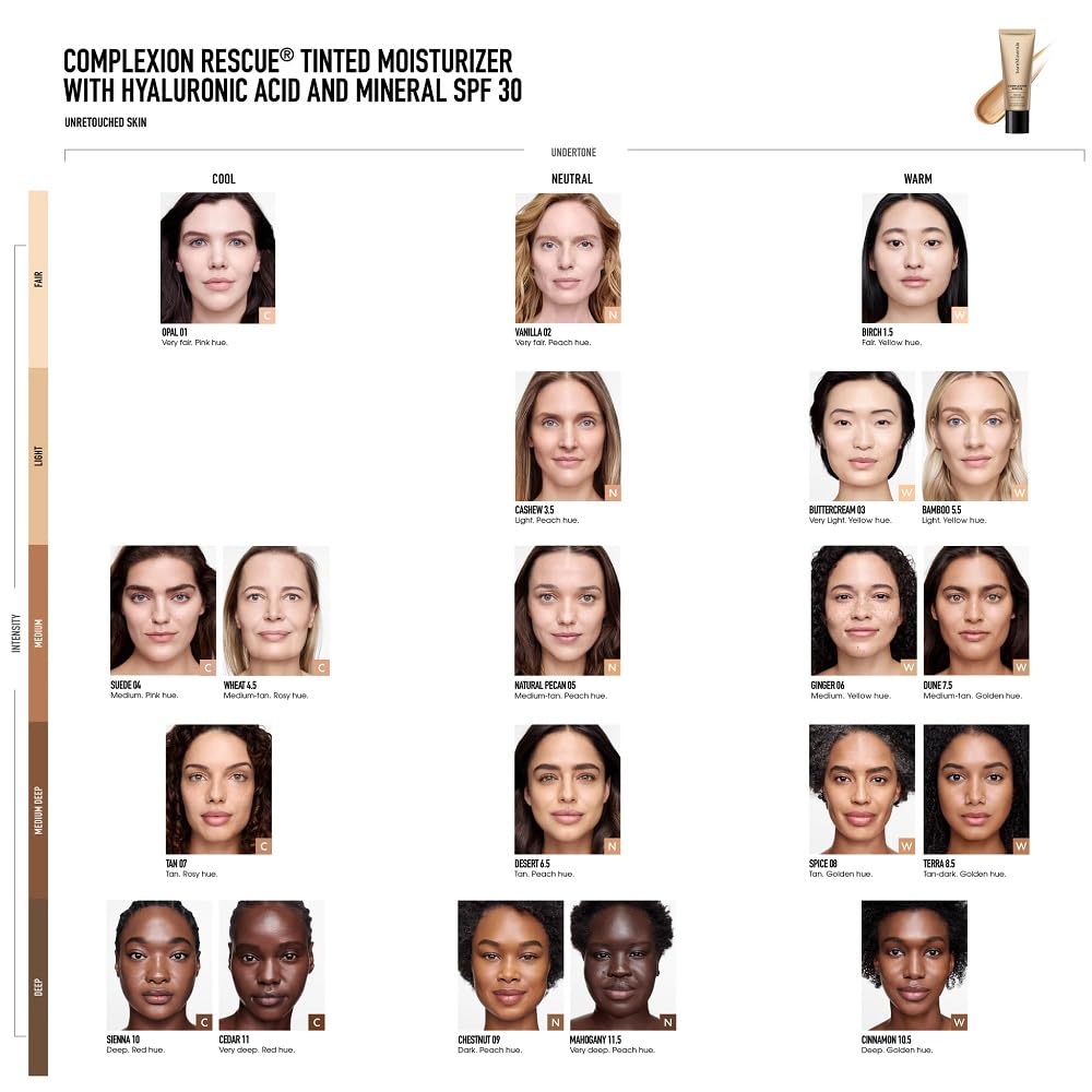 bareMinerals Complexion Rescue adapts to diverse skin types for a seamless finish