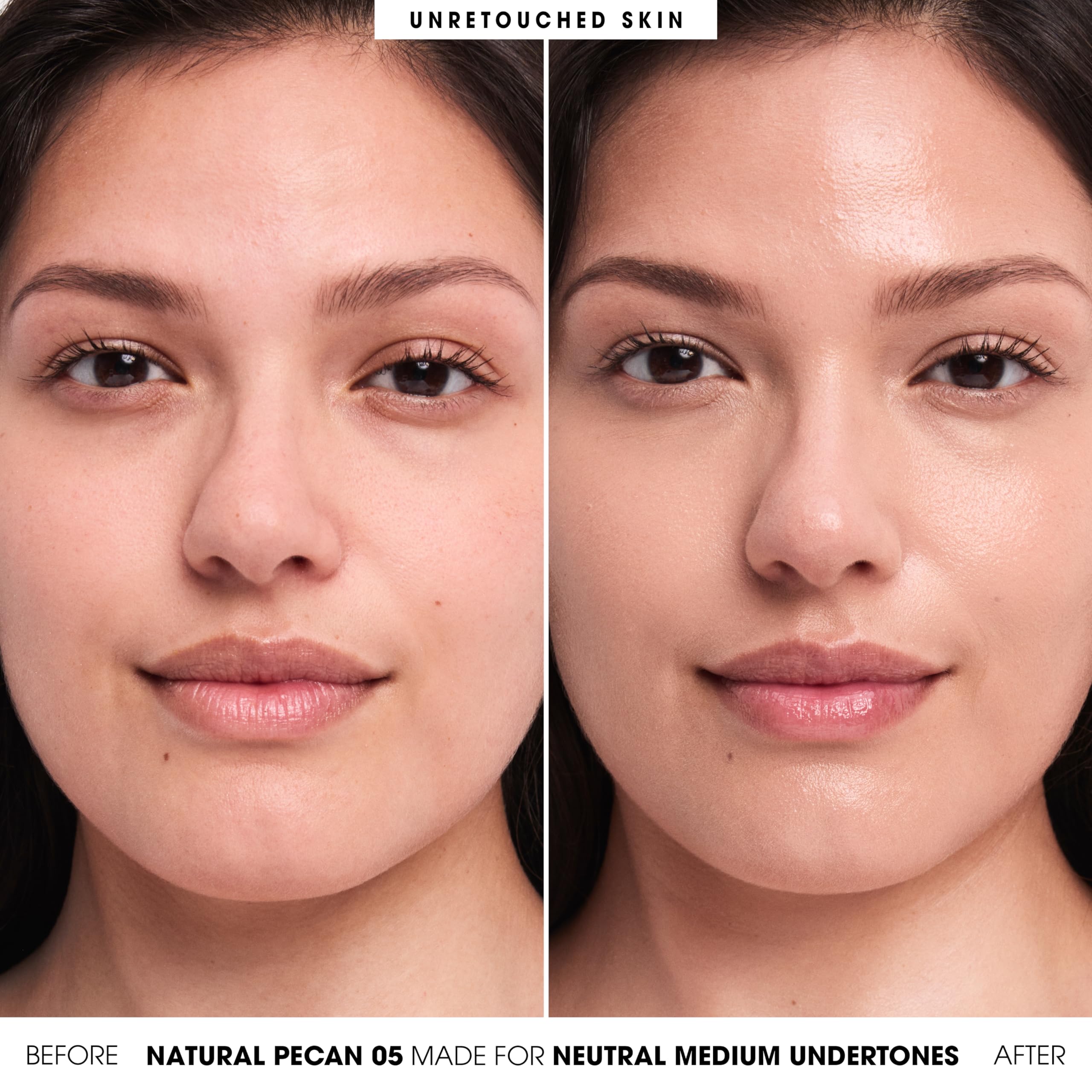BareMinerals Complexion Rescue texture close-up shows smooth glide and blendable formula.