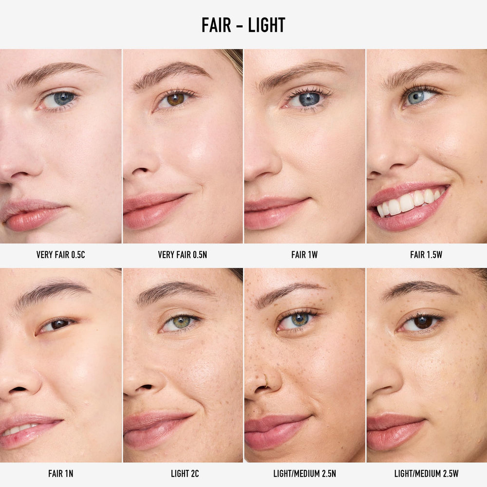 bareMinerals concealer with doe-foot applicator enables precise application.