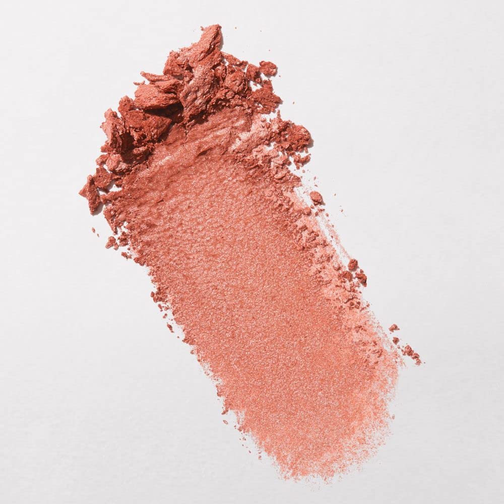 BareMinerals Gen Nude Blonzer Kiss of Copper swatch reveals rosy-bronze glow.