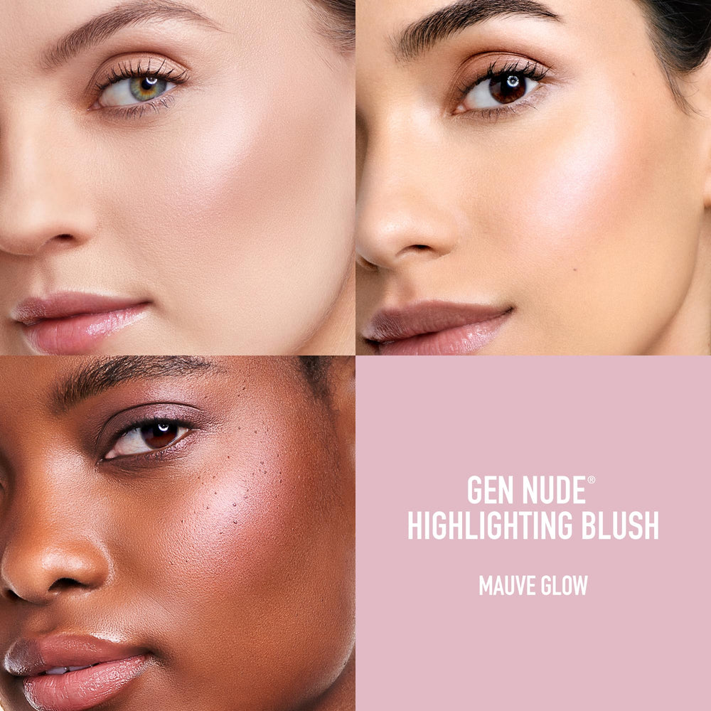 bareMinerals Gen Nude glow on eyelids for luminous wash.