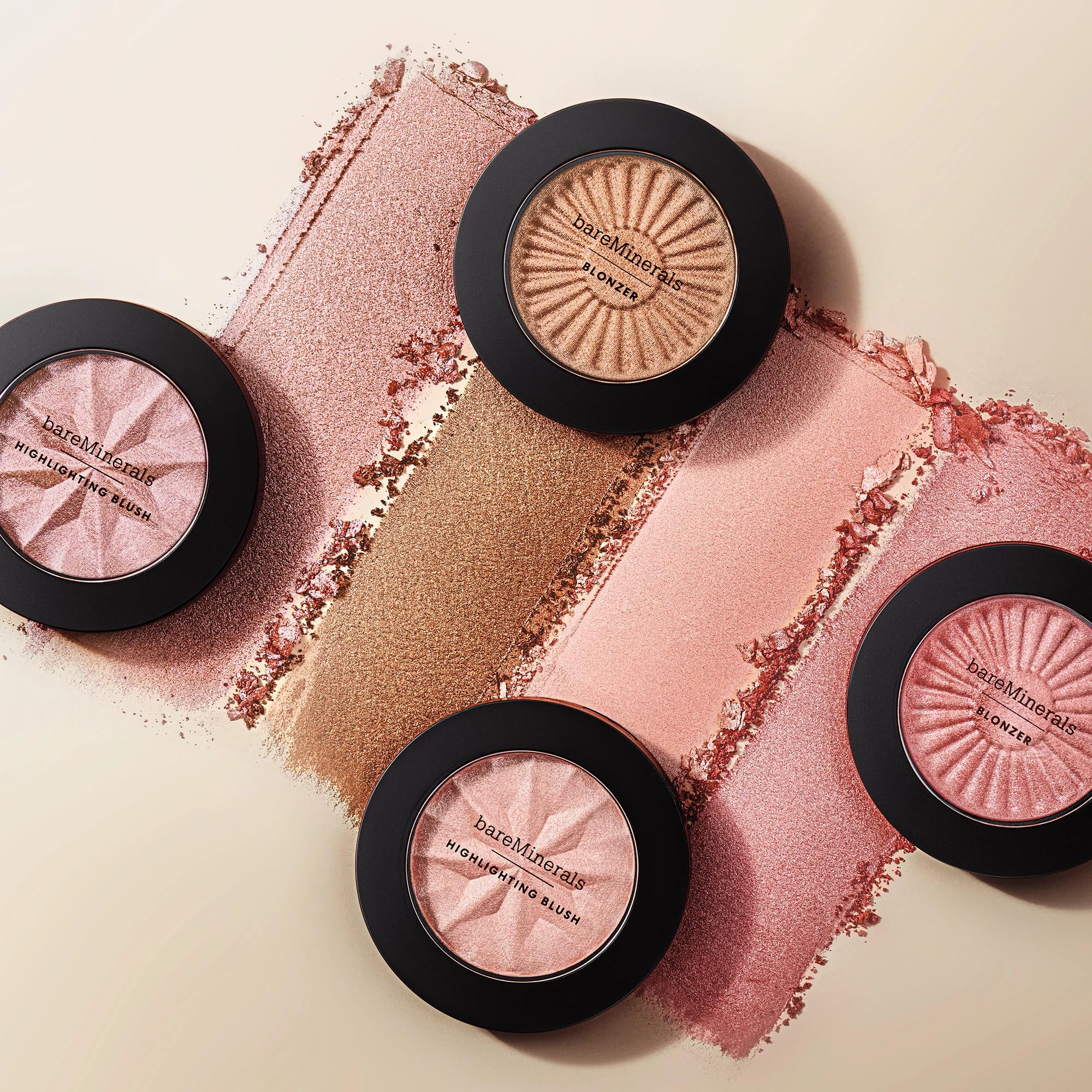 bareMinerals Gen Nude Highlighting Blush Opal Glow long-wear finish for everyday use.