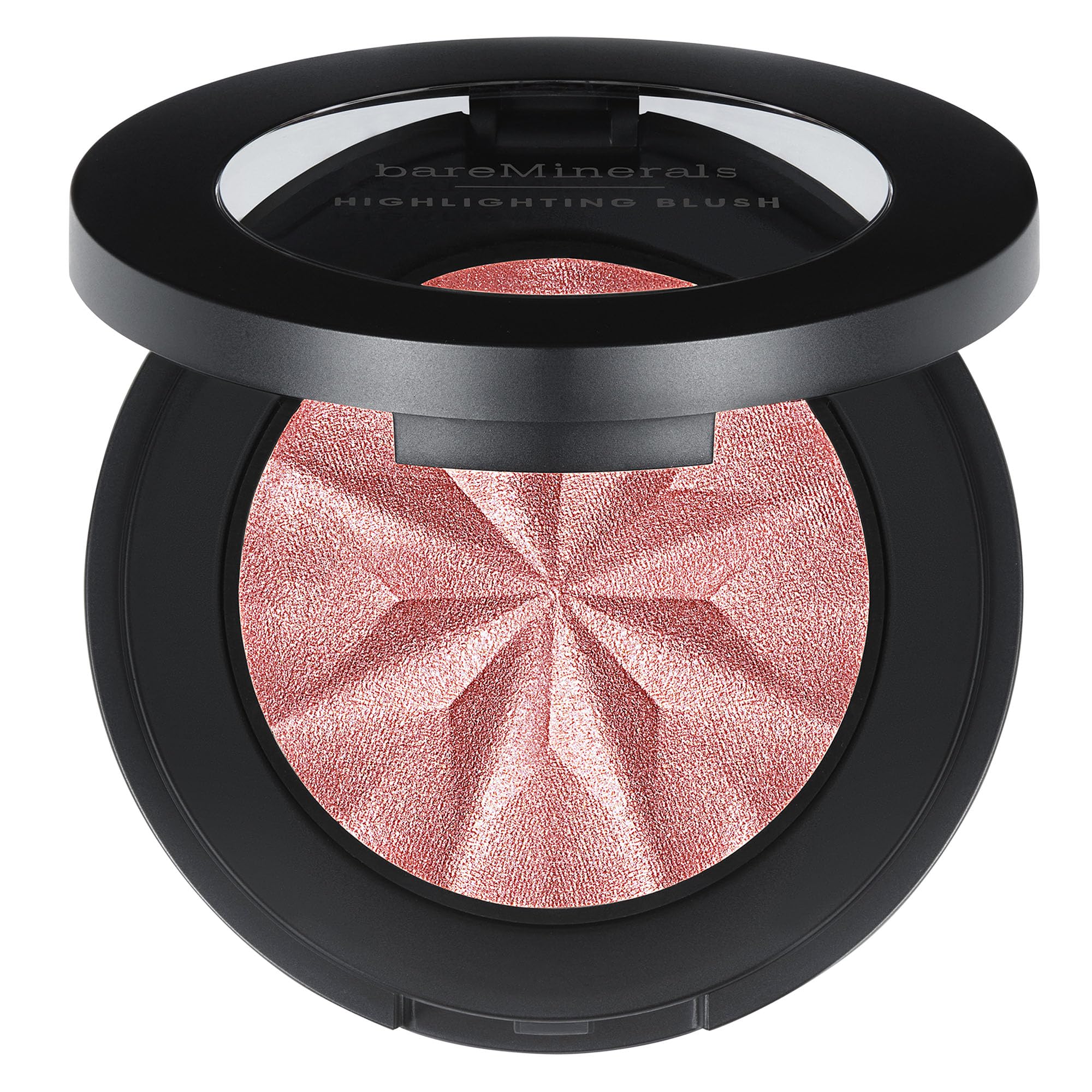 bareMinerals Gen Nude Highlighting Blush Pink Glow compact delivering a soft, luminous flush