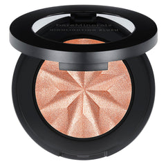 bareMinerals Gen Nude Peach Glow compact delivers a luminous rosy glow on the cheeks