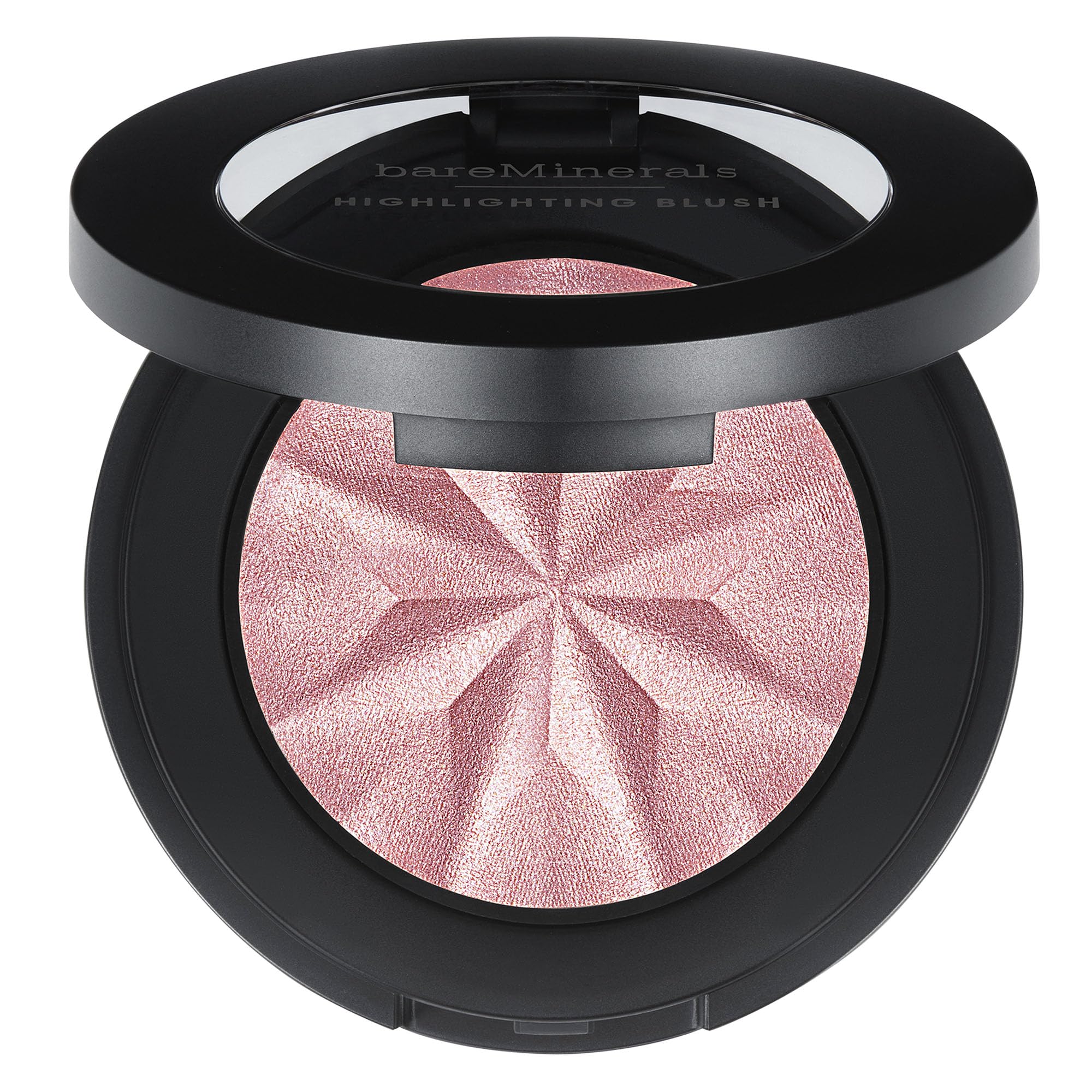 BareMinerals Gen Nude Highlighting Blush Rose Glow compact for lit-from-within rosy glow.